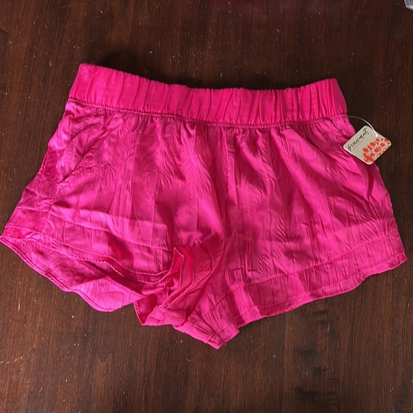 Free People Movement Lets Go Out Shorts in Azalea Combo - Picture 5 of 10